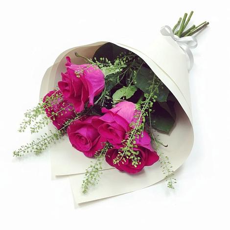 Букет цветов из: Розы в Кубанской