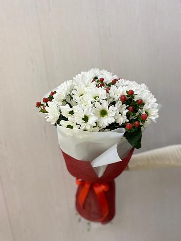 Букет цветов из: Хризантемы в Кубанской